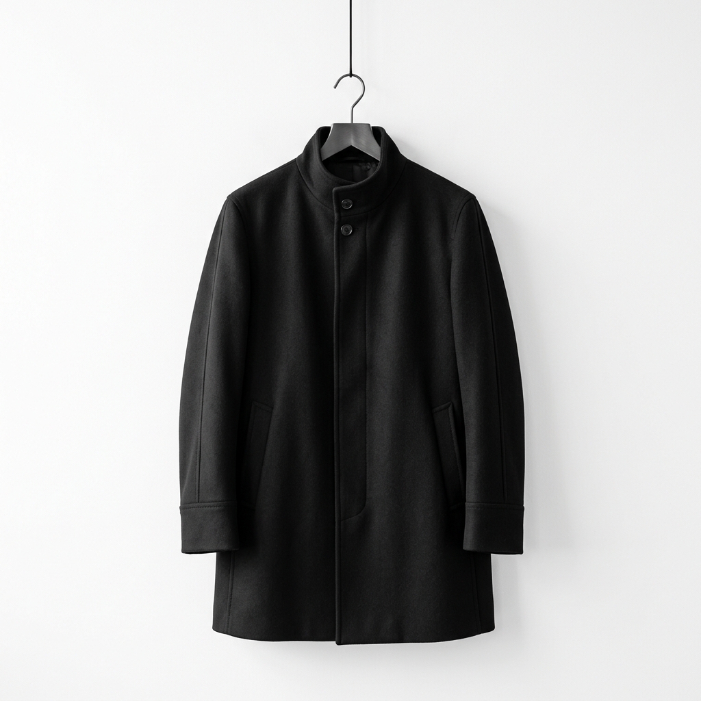 Noir Cashmere Coat