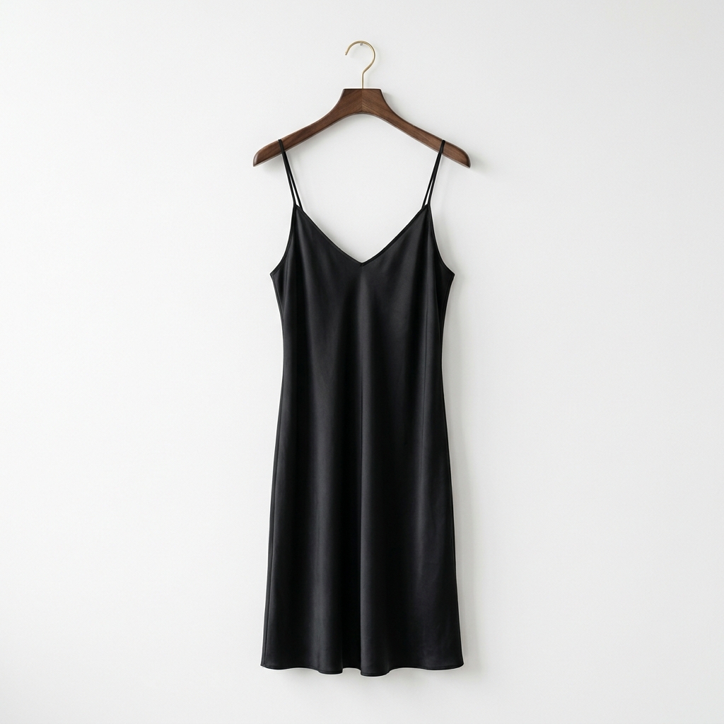 Silk Minimalist Dress