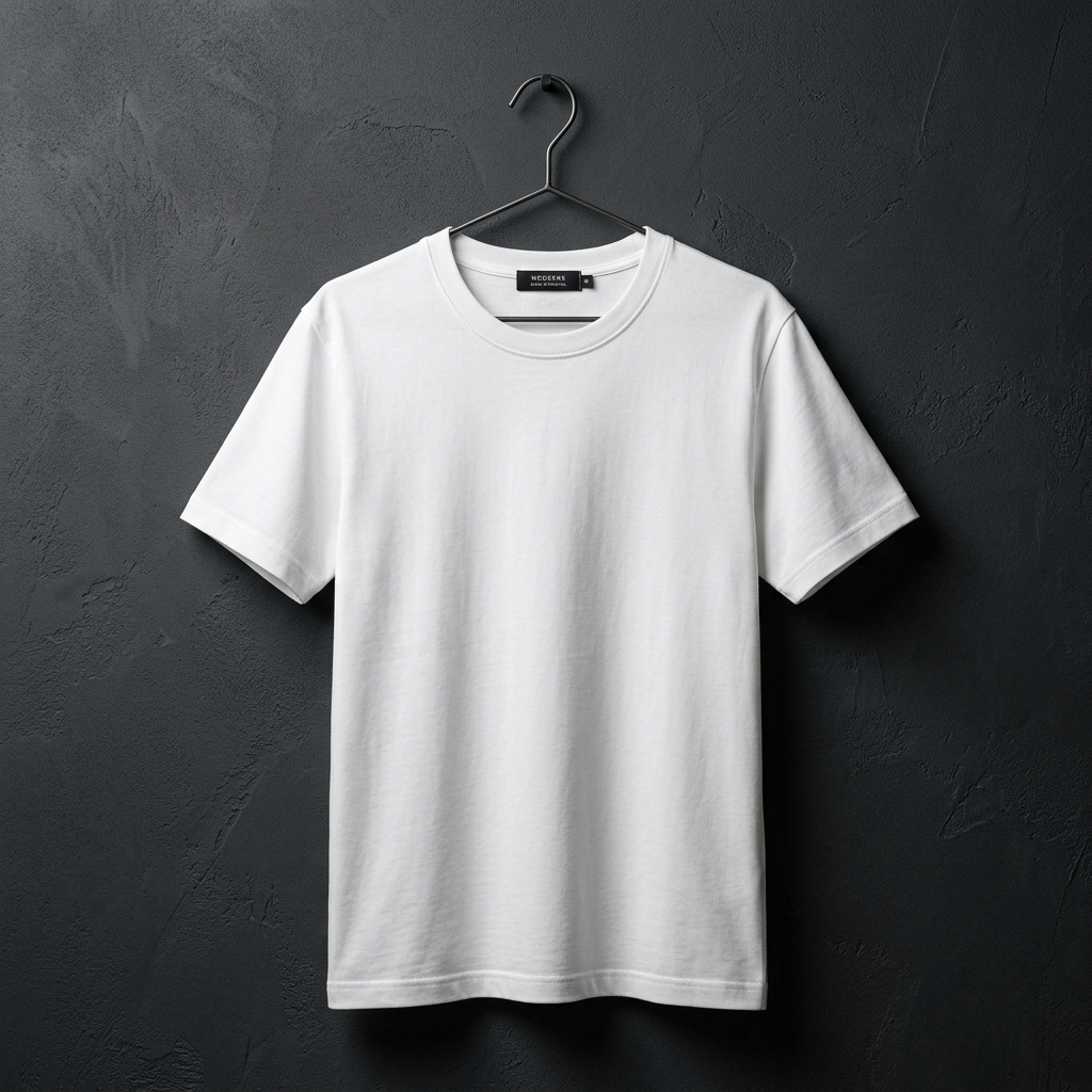Signature White Tee